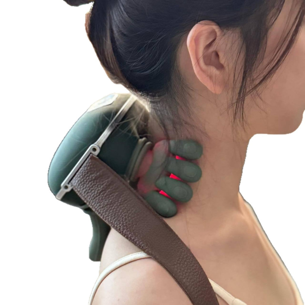 Portable Neck and Shoulder Massager with Heat